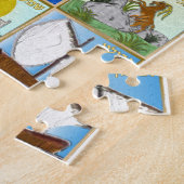 ユダヤ教十二部族 ジグソーパズル (側面)