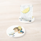 （ユダヤ教）メノラーの天使 コースター (側面)