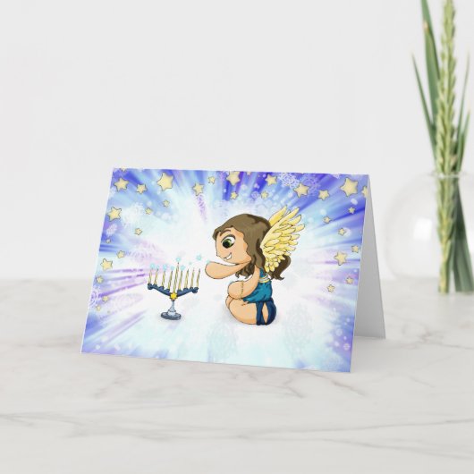 (ユダヤ教)メノラーの天使 シーズンカード (正面)