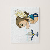 （ユダヤ教）メノラーの天使 ジグソーパズル (縦)