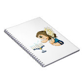 （ユダヤ教）メノラーの天使 ノートブック (右側)