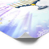 （ユダヤ教）メノラーの天使 ポスター (角)