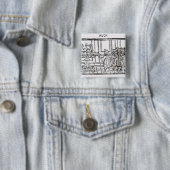 (ユダヤ教)メノラーをつけること 缶バッジ (インサイチュ)