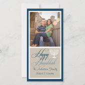 (ユダヤ教)メノラーハヌカー写真カード シーズンカード (正面)