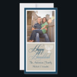 （ユダヤ教）メノラーハヌカー写真カード シーズンカード<br><div class="desc">（ユダヤ教）メノラーHanukkahフォトカード。おカスタマイズ家族の写真を追加してこのカード。</div>