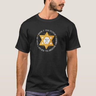 （ユダヤ教）メノラー携帯電話ハヌッカユダヤ人の醜いクリスマスS Tシャツ