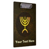 (ユダヤ教)メノラー炎 クリップボード (右)