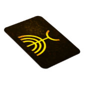 （ユダヤ教）メノラー炎 マグネット (右側)