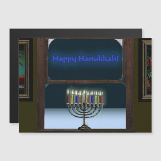 （ユダヤ教）メノラー (正面/裏面)