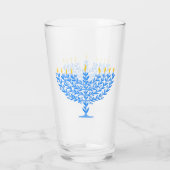 （ユダヤ教）メノラー タンブラーグラス (裏面)