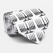 （ユダヤ教）メノラー ネクタイ (ロール)