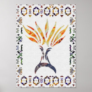 （ユダヤ教）メノラー ポスター