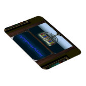 （ユダヤ教）メノラー マグネット (右側)