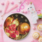 ユダヤ新年 | Rosh Hashanahファインアート ペーパープレート (パーティー)