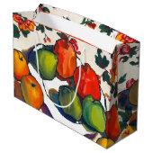 ユダヤ新年 | Rosh Hashanahファインアート ラージペーパーバッグ (裏面アングル)