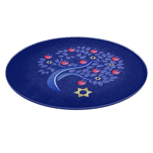 ユダヤ新年 | Rosh Hashanah Challah Board カッティングボード (角)