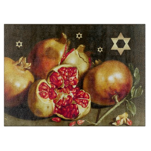 ユダヤ新年 | Rosh Hashanah Challah Board カッティングボード (正面)