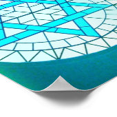 ユダヤ星デビッドポスタープリント ポスター (角)