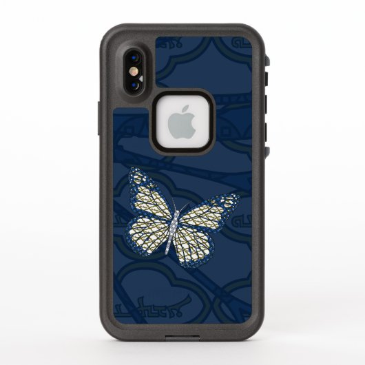 ユダヤ王蝶ライフプローフケース LifeProof iPhoneケース (裏面)