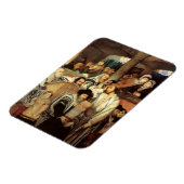 ユダヤ祈人のモーリシー・ゲットリーブ – 1878年頃 マグネット (左側)