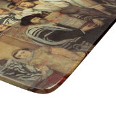 ユダヤ祈人はヨムキププルのシナゴーグに住んでいる カッティングボード (角)