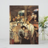 ユダヤ祈人はヨムキププルのシナゴーグに住んでいる カード (スタンド正面)