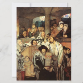 ユダヤ祈人はヨムキププルのシナゴーグに住んでいる カード