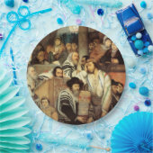 ユダヤ祈人はヨムキププルのシナゴーグに住んでいる ペーパープレート (パーティー)