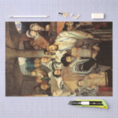 ユダヤ祈人はヨムキププルのシナゴーグに住んでいる 薄葉紙 (クラフト)