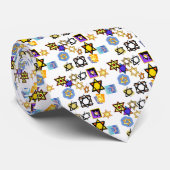 ユダヤ系スターズホリデータイfor the Holidays ネクタイ (ロール)