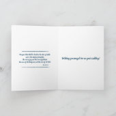 ユダヤ結婚人のカード シーズンカード (内部)