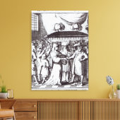 ユダヤ結婚人 キャンバスプリント (インサイチュ (リビング))