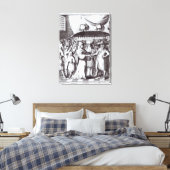 ユダヤ結婚人 キャンバスプリント (インサイチュ (寝室))
