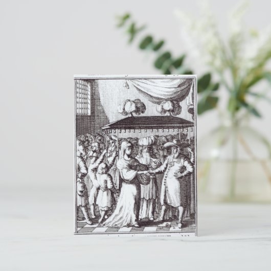 ユダヤ結婚人 ポストカード (スタンド正面)