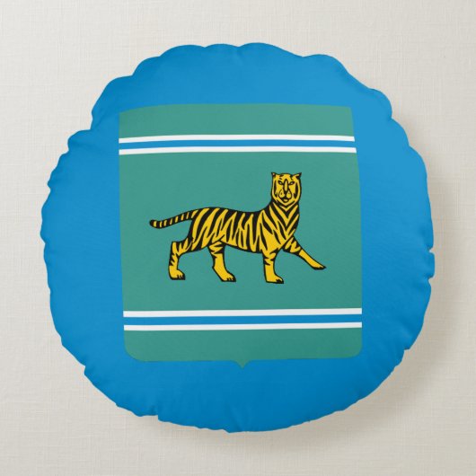 ユダヤ自治区 – ビロビデシャン ラウンドクッション (正面)