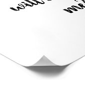 ユダヤ語諺引用文やる気を起こさせる** ポスター (角)