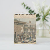 ユダヤ難民キャンプ ポストカード (スタンド正面)