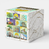 ユダヤ12部族のイスラエルのシメオンの好意ボックス フェイバーボックス (裏面サイド)