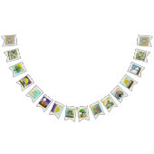 ユダヤ12部族イスラエル国旗のバンティング旗 バンティングフラッグ (全)