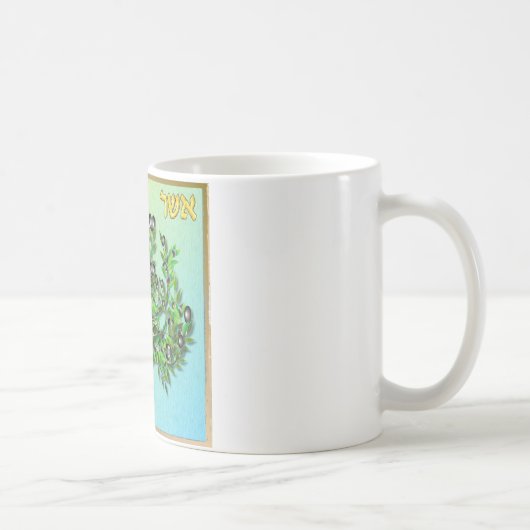 ユダヤ12部族イスラエル・アッシャー コーヒーマグカップ (右)