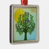 ユダヤ12部族イスラエル・アッシャー メタルオーナメント (右)