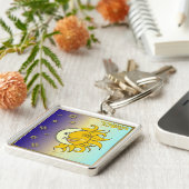 ユダヤ12部族イスラエル・イスサカール キーホルダー (側面)