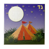 ユダヤ12部族イスラエル・ガド タイル (正面)