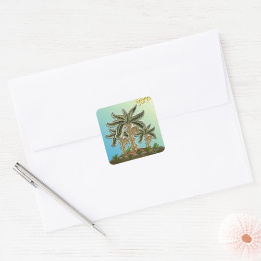 ユダヤ12部族イスラエル・ジョセフ スクエアシール (封筒)