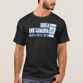 ユダヤ・サマリア Tシャツ (正面)
