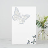 ユダヤ（昆虫）オオカバマダラ、モナーク文房具 便箋 (スタンド正面)