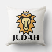 ユダ信仰のライオン クッション (正面)