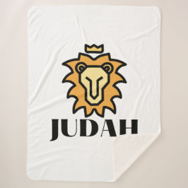 ユダ信仰のライオン シェルパブランケット
