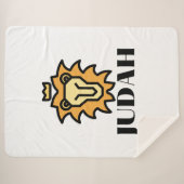 ユダ信仰のライオン シェルパブランケット (正面(横))