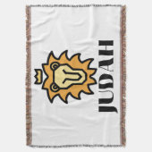 ユダ信仰のライオン スローブランケット (正面縦)